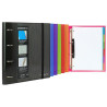 88102054 GRAFOPLÁS CARPEBOOK FORRADO 4 SEPARADORES A4 MULTILINE CON RECAMBIO FUCSIA