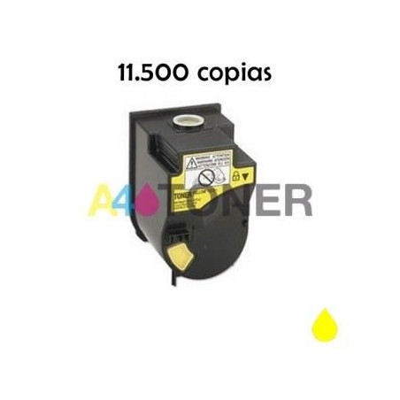 Toner compatible Konica TN310 / TN-310 amarillo genérico al toner original Konica Minolta TN 310Y ( 4053-503 )