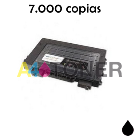 Toner alternativo con CLP500BK sustituye al toner original  CLP500BK CLP-500D7K/ELS