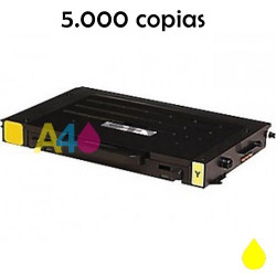 Toner alternativo con CLP510Y sustituye al toner original  CLP510Y CLP-510D5Y/ELS