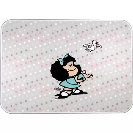 09252726 GRAFOPLÁS VADE SOBREMESA 47X33CM PVC RÍGIDO ANTIDESLIZANTE MAFALDA BIRD