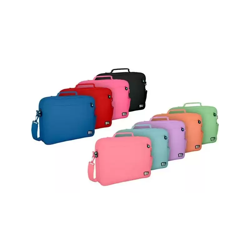 37545510 GRAFOPLÁS BANDOLERA BITS&BOBS 38X28X6CM CREMALLERA TIRA AJUSTABLE Y ASA NEGRO