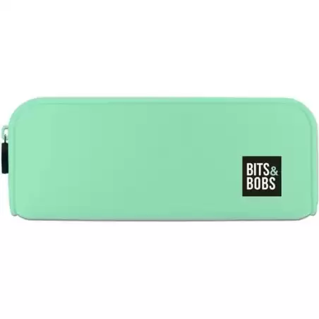 37547226 GRAFOPLÁS PORTATODO DE SILICONA BITS&BOBS VERDE AGUA