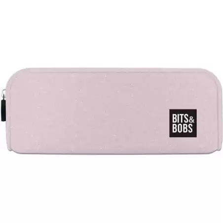 37547285 GRAFOPLÁS PORTATODO DE SILICONA BITS&BOBS ROSA PASTEL GLITTER