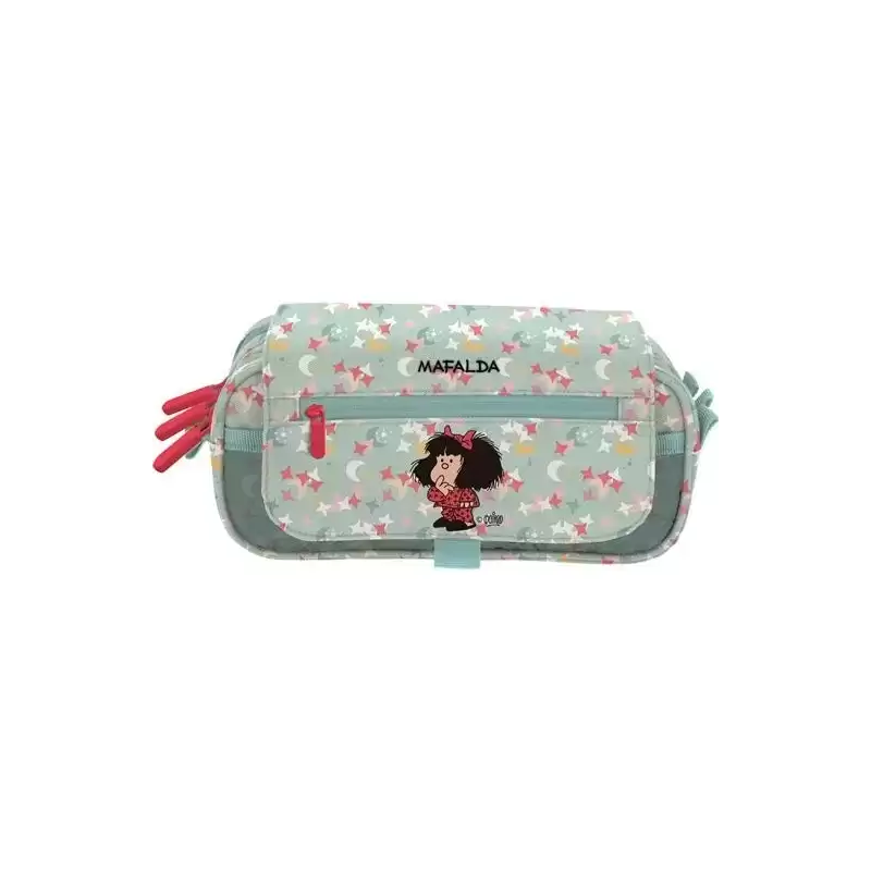 37547518 GRAFOPLÁS PORTATODO TRIPLE C/SOLAPA MAFALDA PIJAMA