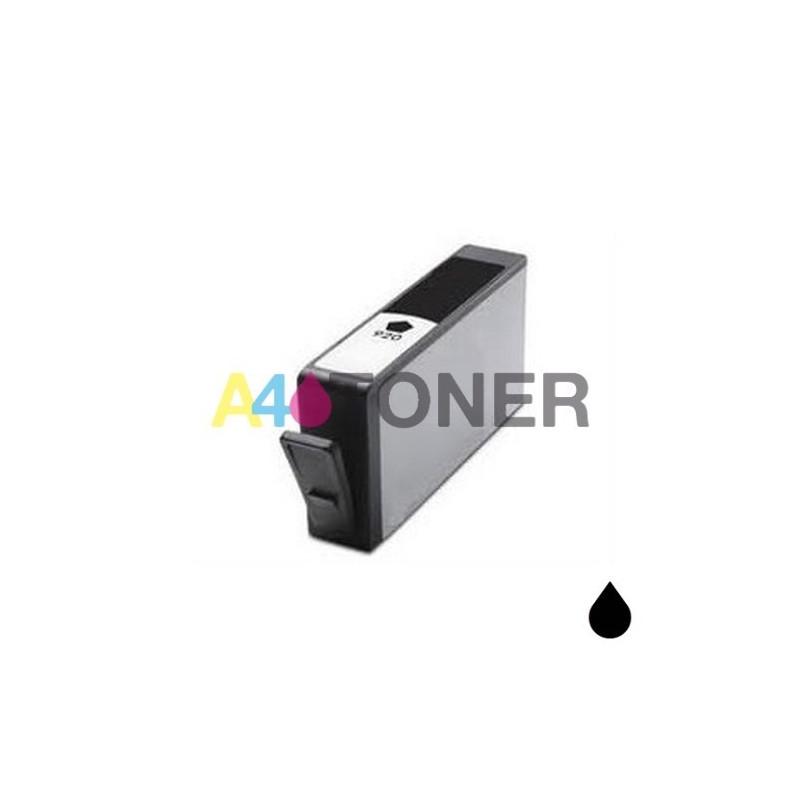 HP 920XLBK negro cartucho de tinta compatible (CD975AE)