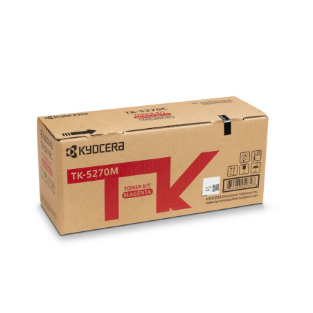 1T02TVBNL0 KYOCERA   TK5270M TONER MAGENTA PARA ECOSYS M6230/6630cidn 6000 pag