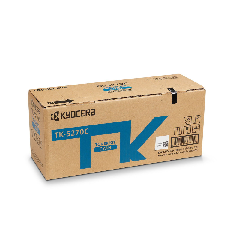 1T02TVCNL0 KYOCERA   TK5270C TONER CIAN PARA ECOSYS M6230/6630cidn 6000 pag