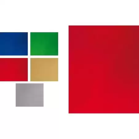 68000820 GRAFOPLÁS CARTULINA METALIZADA 50X65CM 230GR PACK DE 10H VERDE