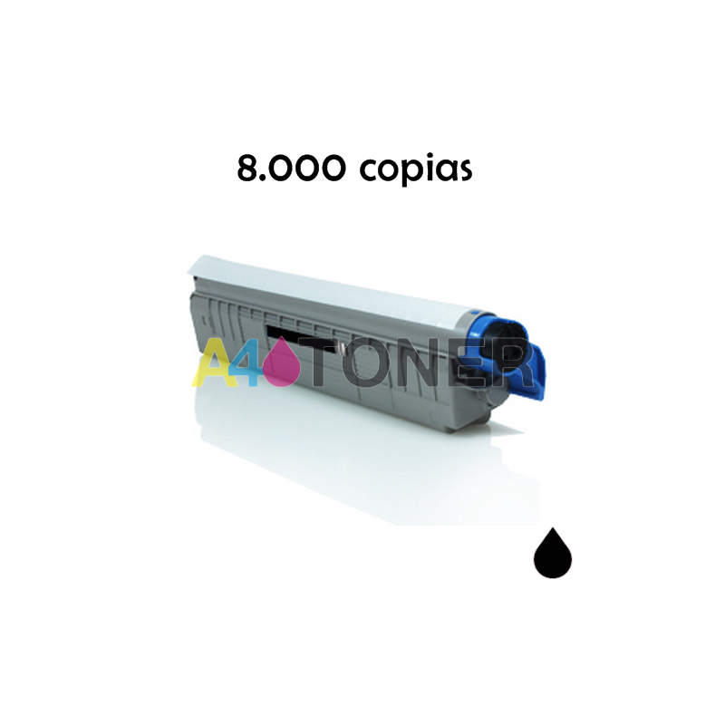 Toner OKI C810 / C830 negro alternativo