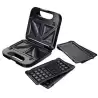 SAN MULTI NG GRUNKEL SANDWICHERA C/ GRILL 750W 3 PLACAS DESMONTABLES NEGRO