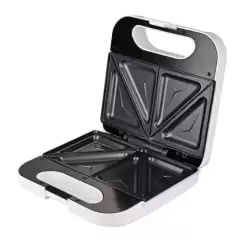 SAN-CCBL GRUNKEL SANDWICHERA DOBLE 750W CON CORTE TRIANGULAR BLANCO