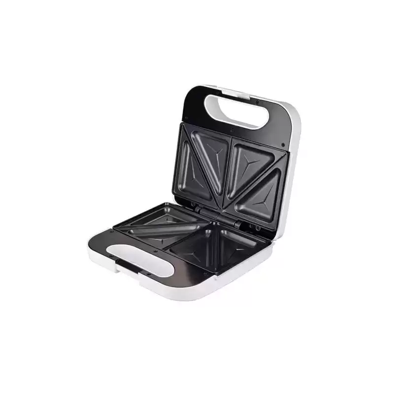 SAN-CCBL GRUNKEL SANDWICHERA DOBLE 750W CON CORTE TRIANGULAR BLANCO