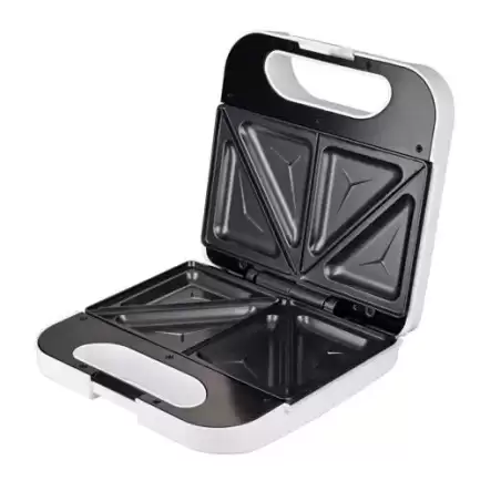 SAN-CCBL GRUNKEL SANDWICHERA DOBLE 750W CON CORTE TRIANGULAR BLANCO