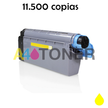 Toner OKI C710 / C711 amarillo alternativo