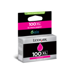 14N0901E LEXMARK S/305/405/505/605 PRO/205/705/805/905 Cartucho de tinta Magenta Retornable nº100