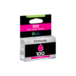 14N1070E LEXMARK S/305/405/505/605 PRO/205/705/805/905 Cartucho de tinta Magenta Retornable nº100XL