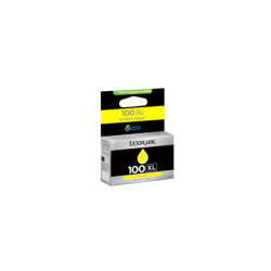 14N1071E LEXMARK S/305/405/505/605 PRO/205/705/805/905 Cartucho de tinta Amarillo Retornable nº100XL