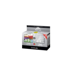 80D2966 LEXMARK X9350 Cartucho color nº43 PLUS + negro nº44