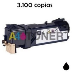 Toner Xerox6128 negro sustituye al toner original 106R01455