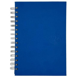 25002533 DIDEX AGENDA BOSTON ESPIRAL 21DZ 14.5X21CM AZUL 2026