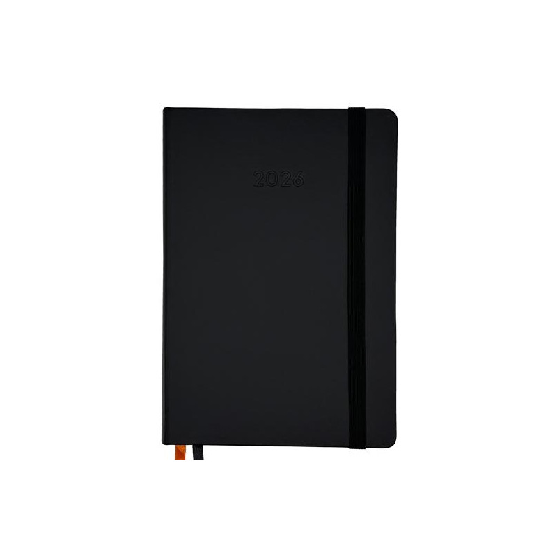 25002565 DIDEX AGENDA LINE 21DZ 14.5X21CM NEGRO 2026