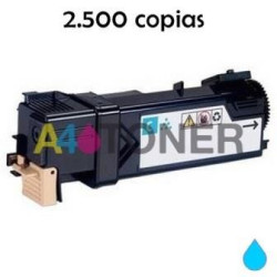 Toner Xerox6128 cyan sustituye al toner original 106R01452