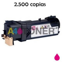 Toner Xerox6128 magenta sustituye al toner original 106R01453