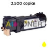 Toner Xerox6128 amarillo sustituye al toner original 106R01454