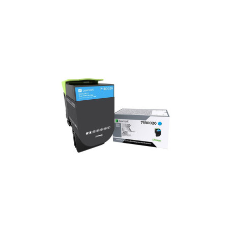 71B0020 Lexmark CS/CX 317 Cartucho de toner cian