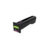 72K0X30 Lexmark CS820 Cartucho de toner magenta rendimiento extra alto