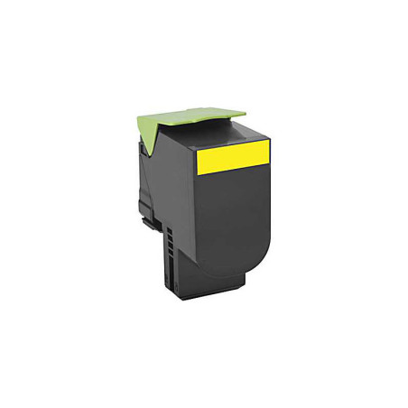 80C0H40 Lexmark 800H4 Cartucho de toner amarillo Alto Rendimiento (3k)