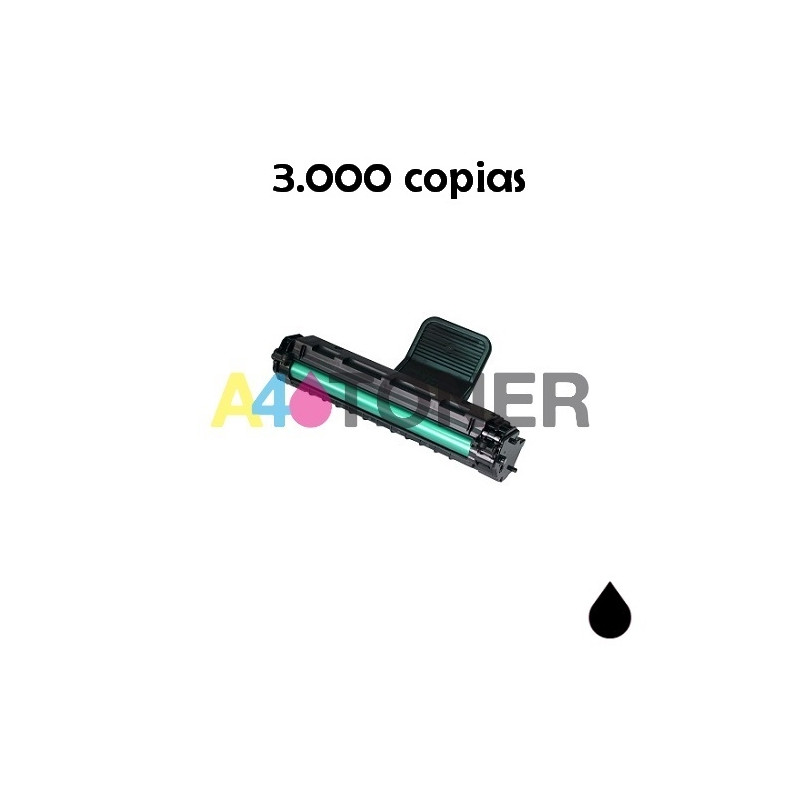 Toner remanufacturado  compatible  con DELL 1100 sustituye al toner original  ML-1610D3