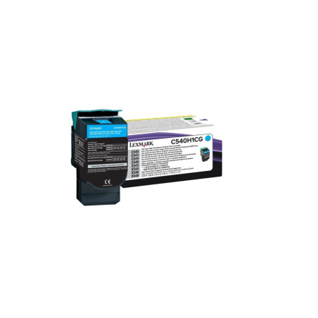 C540H1CG LEXMARK C540/543/544 Toner Cian Retornable Alto rendimiento