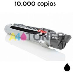 Toner remanufacturado  compatible  con C13S050149 sustituye al toner original  C4100BK C13S050149 Negro