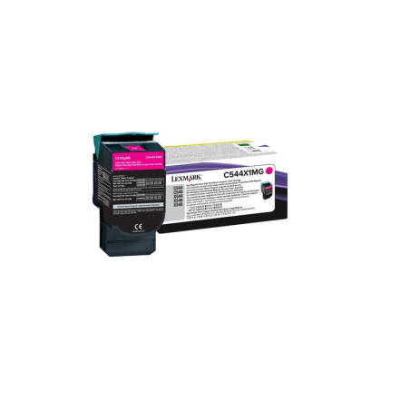 C544X1MG LEXMARK C544/X544 Toner Magenta Extra Alto Rendimiento Retornable