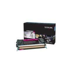 C746A3MG LEXMARK TONER LASER MAGENTA 7.000 PAGINAS CORPORATIVO C/746DN/746DTN/746N/748DE/748DTE/748E