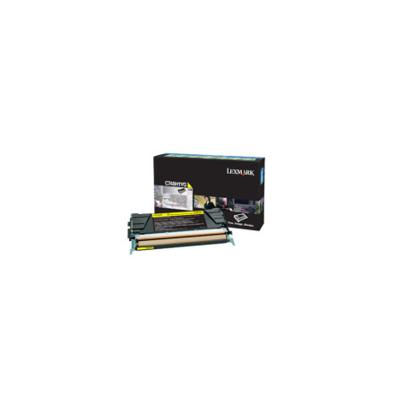 C748H1YG LEXMARK TONER LASER AMARILLO RETORNABLE C/748DE/748DTE/748E