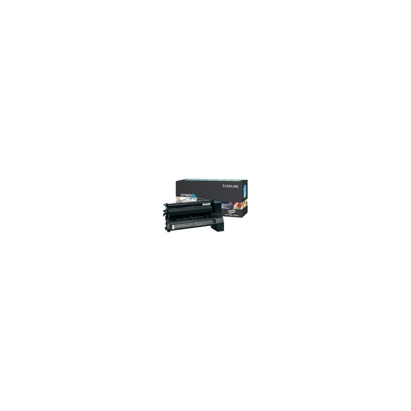 C7700CH LEXMARK C-770/772 Cartucho Cian Alto Rendimiento Retornable