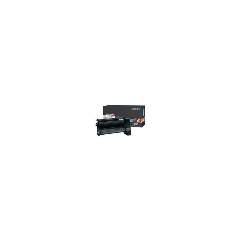 C7722MX Lexmark C772 Cartucho impresion magenta Extra Alto Rendimiento (15K)