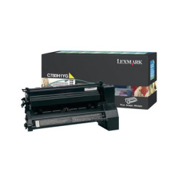 C780H1YG LEXMARK C-780/C-782/X-782 Cartucho de impresion Amarillo retornable (10.000 pag.)