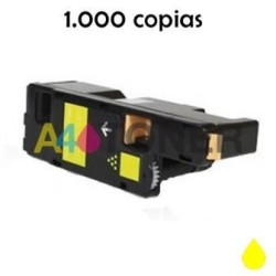 Toner Xerox6000 amarillo sustituye al toner original de Xerox 106R01629