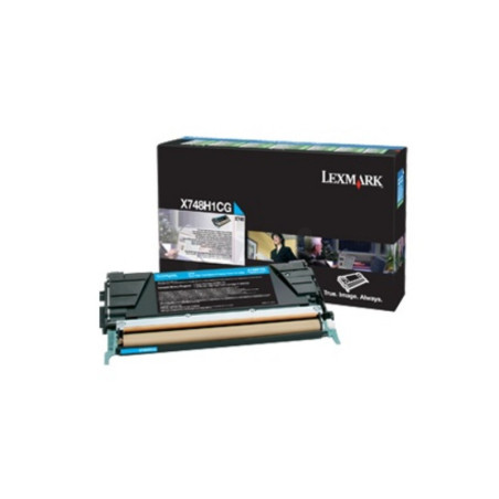 X748H3CG Lexmark X748 Cyan High Yield Corporate Cartridge