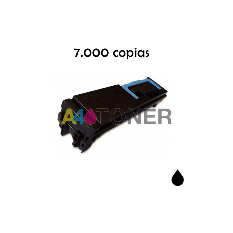 Toner compatible TK550 kyocera negro alternativo al toner original Kyocera TK-550 BK 1T02HM0EU0