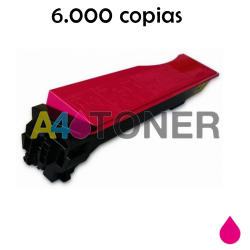 Toner compatible TK-550 kyocera magenta compatible al toner original Kyocera TK550 1T02HMBEU0 Magenta