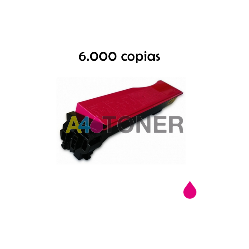 Toner compatible TK-550 kyocera magenta compatible al toner original Kyocera TK550 1T02HMBEU0 Magenta