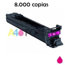 Toner comaptible konica KM4650 / KM 4600 magenta genérico al toner original Konica Minolta A0DK352