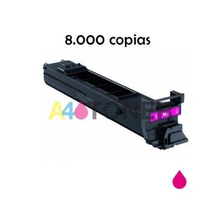 Toner comaptible konica KM4650 / KM 4600 magenta genérico al toner original Konica Minolta A0DK352