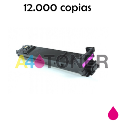 Toner comaptible konica KM5550 / KM 5550 magenta genérico al toner original Konica Minolta A06V353