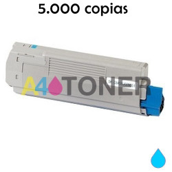 Toner OKI C5550 / C5800 / C5900 cyan alternativo